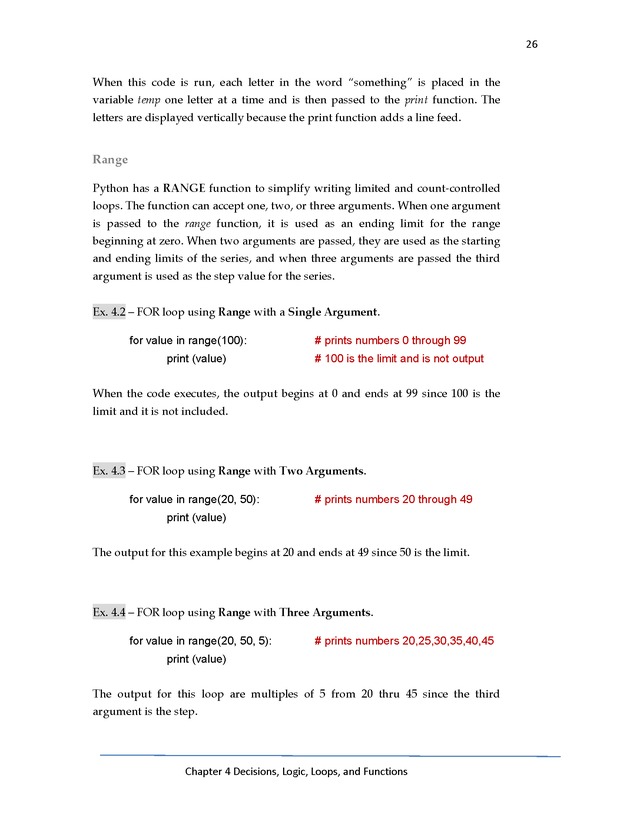 Python Programming: Basics to Advanced Concepts Advanced Programming Workshop - Page 26